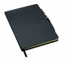 A5 notebook with pen 72 lined