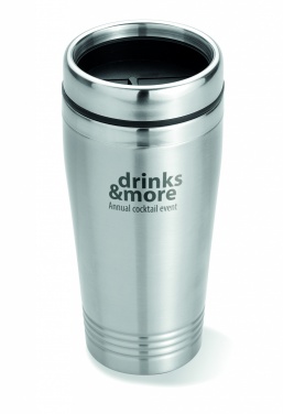 Logotrade promotional merchandise image of: Double wall travel cup 400ml