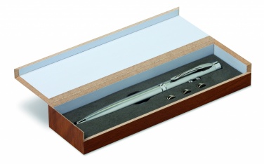 Logo trade promotional merchandise image of: Laser pointer in wooden box