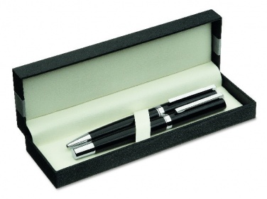 Logo trade promotional gift photo of: Pen and roller in paper box