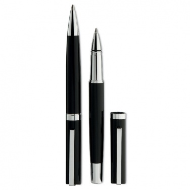 Logo trade promotional products picture of: Pen and roller in paper box