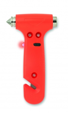 Logo trade promotional giveaways image of: 3 in 1 Emergency hammer