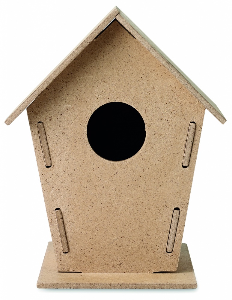 Logo trade promotional products image of: Wooden bird house