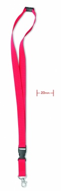 Logotrade promotional giveaways photo of: Lanyard hook and buckle 20 mm