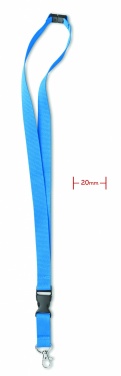 Logotrade advertising product picture of: Lanyard hook and buckle 20 mm