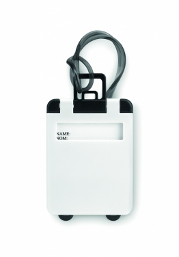 Logo trade corporate gift photo of: Luggage tags plastic