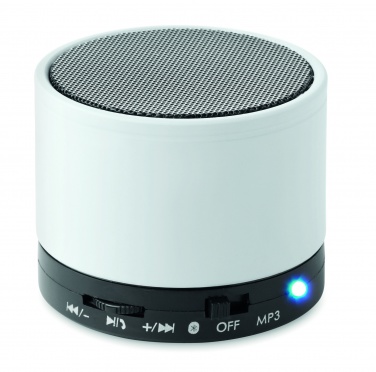 Logotrade promotional product picture of: Round wireless speaker