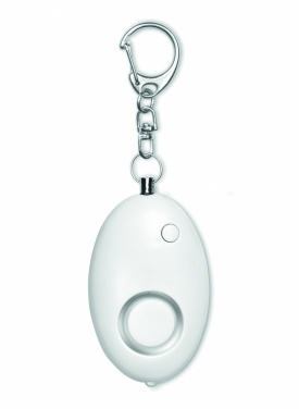 Logo trade promotional merchandise image of: Personal alarm with key ring Ventspils