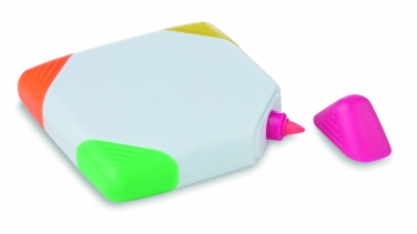 Logo trade promotional products image of: Square shaped highlighter