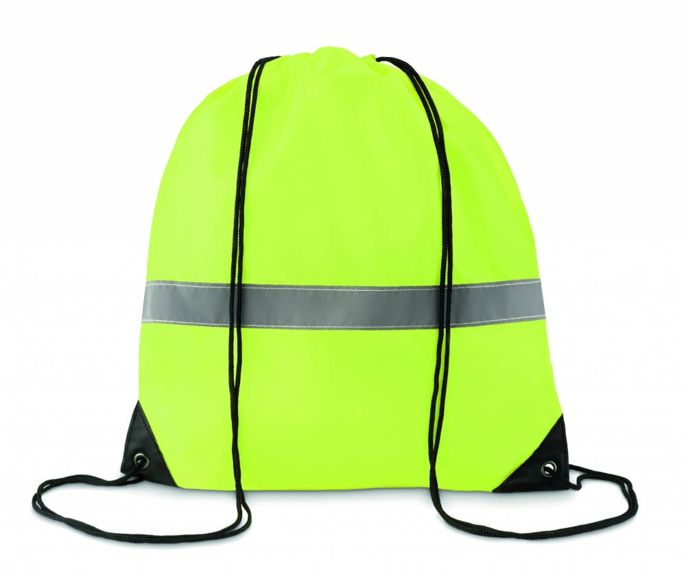Logo trade promotional items image of: Drawstring reflective stripe