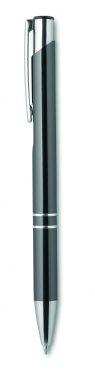 Logotrade promotional merchandise picture of: Push button aluminium pen BERN