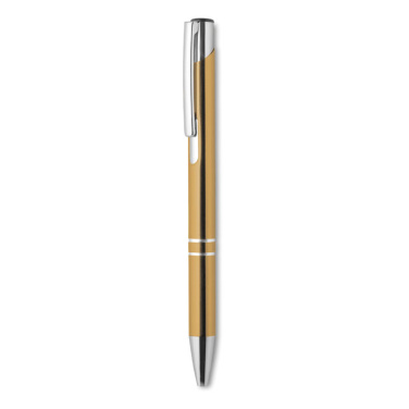 Logotrade promotional products photo of: Push button aluminium pen BERN