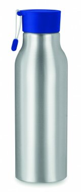 Logo trade promotional product photo of: Single-walled 500 ml aluminum bottle with a PP cap and a silicone strap