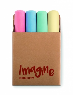 Logo trade corporate gifts picture of: 4 chalk sticks