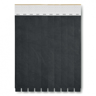 Logo trade promotional merchandise photo of: One sheet of 10 wristbands