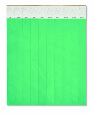 Logo trade promotional giveaways picture of: One sheet of 10 wristbands