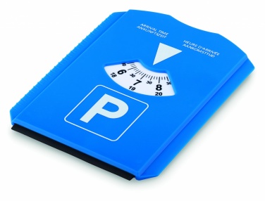 Logo trade promotional gifts image of: Ice scraper in parking card