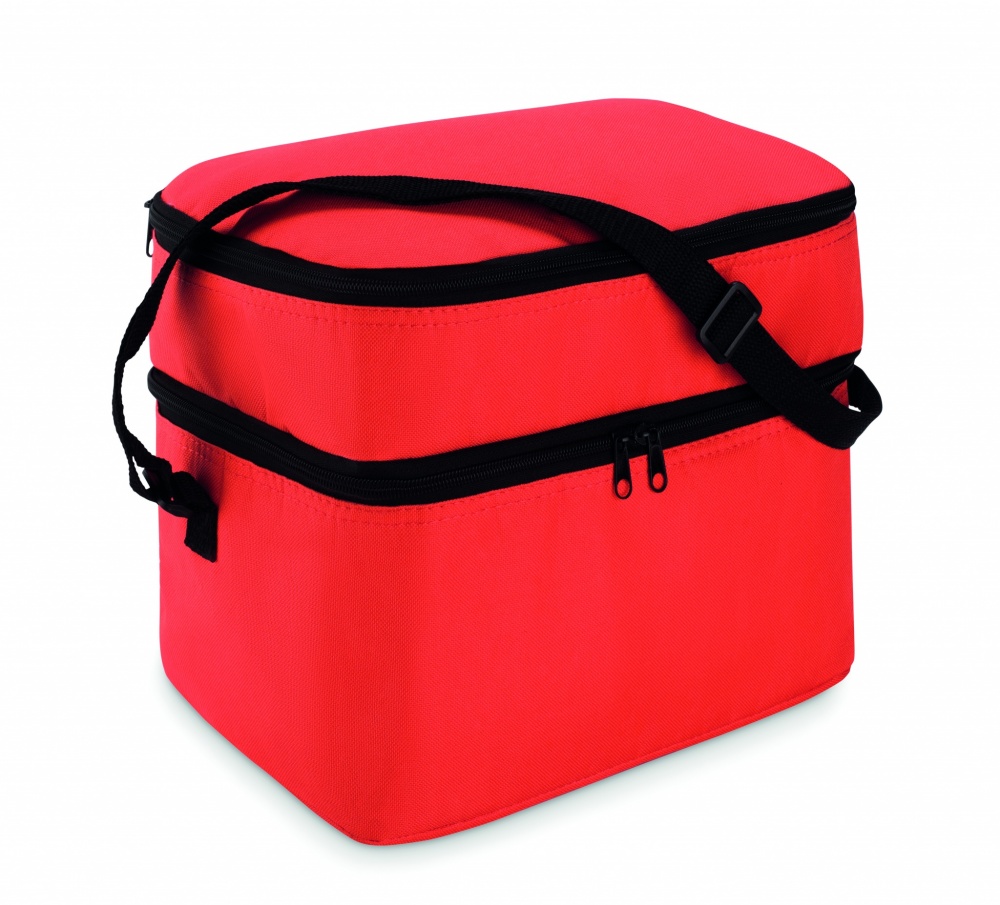 Logo trade promotional merchandise photo of: Cooler bag with 2 compartments
