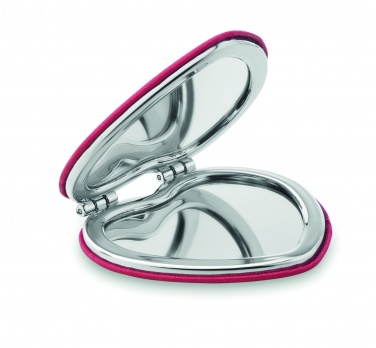 Logo trade promotional merchandise image of: Heart PU mirror