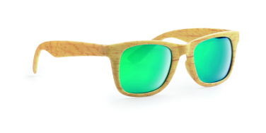 Logotrade promotional products photo of: Wooden look sunglasses MAARDU