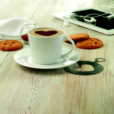 Logo trade advertising product photo of: Cappuccino cup and saucer