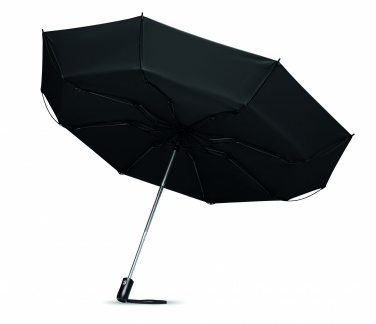 Logo trade promotional gift photo of: Foldable reversible umbrella