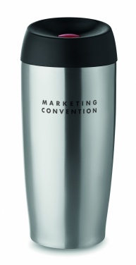 Logo trade advertising products picture of: Double wall travel cup 350 ml