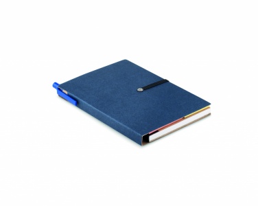 Logo trade promotional item photo of: Notebook w/pen & memo pad