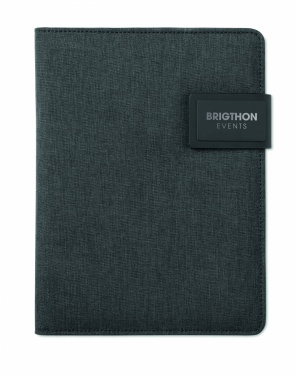 Logotrade corporate gift image of: A5 folder with power bank