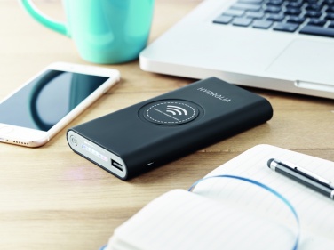 Logo trade promotional gift photo of: Wireless power bank Type C
