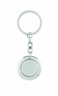 Logotrade promotional merchandise photo of: Key ring with token Cēsis