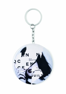 Logo trade promotional items picture of: Key ring with bottle opener Madona