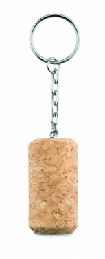 Logotrade promotional products photo of: Wine cork key ring Sigulda
