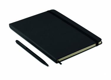 Logotrade promotional giveaway image of: A5 notebook w/stylus 72 lined