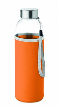 Logotrade promotional giveaways photo of: Glass bottle in pouch 500ml