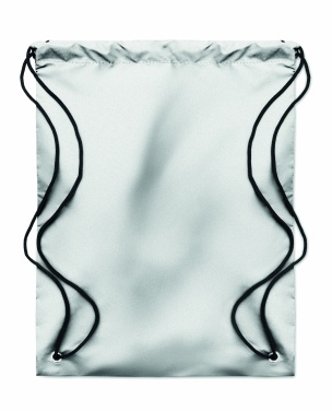 Logotrade advertising product image of: High reflective drawstring bag