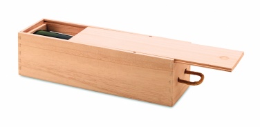 Logotrade promotional product picture of: Wooden wine box
