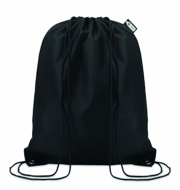 Logotrade promotional merchandise picture of: 190T RPET drawstring bag