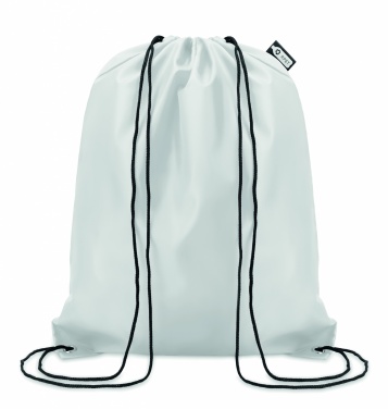 Logotrade promotional items photo of: 190T RPET drawstring bag