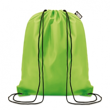 Logotrade promotional gift picture of: 190T RPET drawstring bag