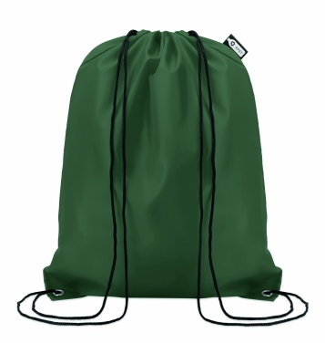 Logotrade promotional giveaway image of: 190T RPET drawstring bag