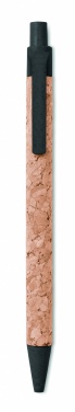 Logotrade promotional merchandise photo of: Cork/ Wheat Straw/ABS ball pen