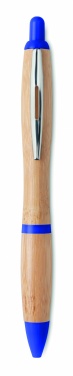 Logotrade promotional item image of: Ballpoint pen made of ABS and bamboo