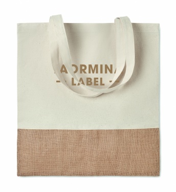 Logo trade promotional items image of: 160gr/m² cotton shopping bag