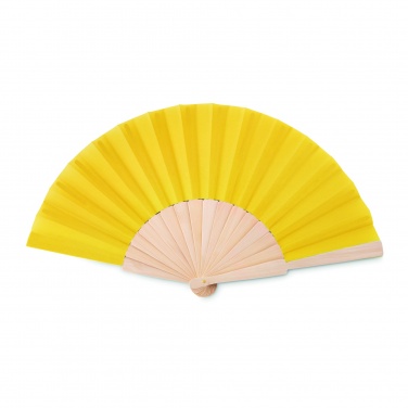 Logotrade promotional merchandise picture of: Manual hand fan wood