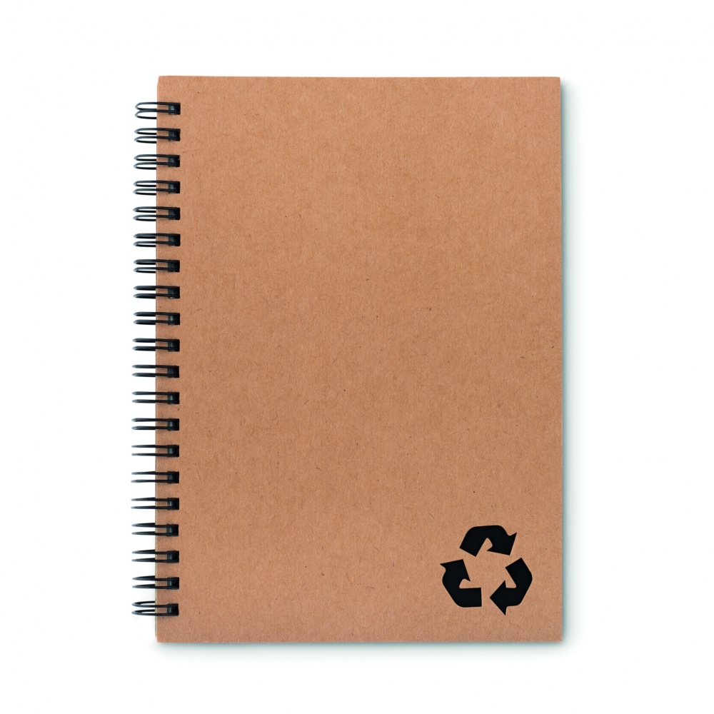 Logo trade promotional merchandise photo of: Mineral paper notebook 70 line