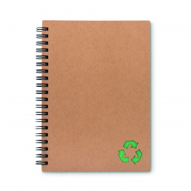 Logo trade promotional gifts picture of: Mineral paper notebook 70 line