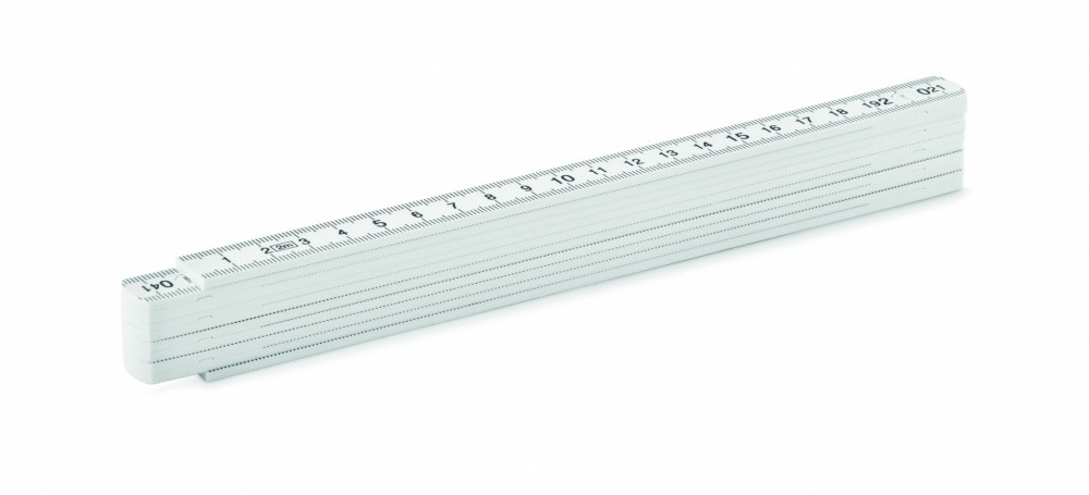 Logo trade promotional items image of: Folding ruler 2m