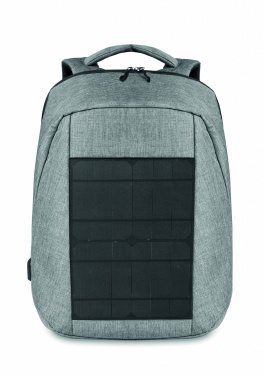 Logo trade promotional merchandise photo of: Backpack solar