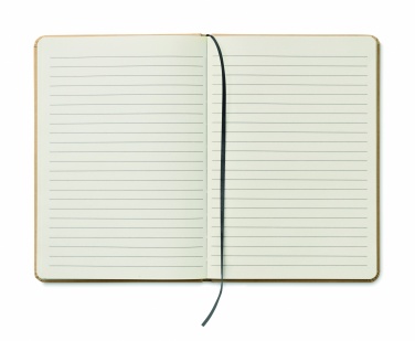 Logotrade promotional giveaway picture of: A5 recycled notebook 80 lined